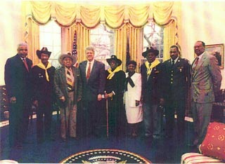 Meeting in the White House Oval Office